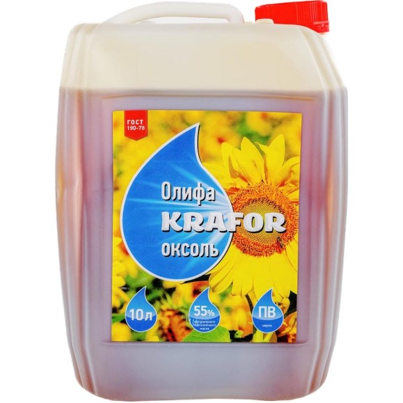 Олифа KRAFOR ОКСОЛЬ 10 л 1 29972 Олифа KRAFOR ОКСОЛЬ 10 л 1 29972