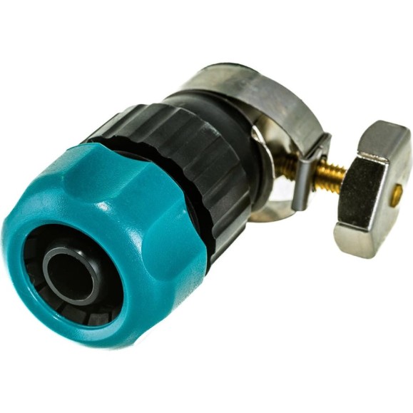 Соединитель с хомутом (труба 1/2"-шланг 1/2") для системы полива Raco 4250-55224C Соединитель с хомутом (труба 1/2"-шланг 1/2") для системы полива Raco 4250-55224C