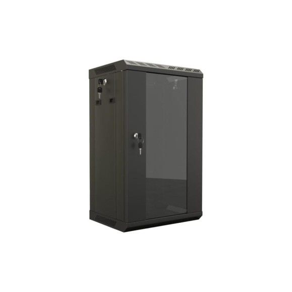 Настенный шкаф Hyperline TDB-15U-GP-RAL9004 10'', 15U, 774,5х390х300, установочный размер 254 мм 445429 Настенный шкаф Hyperline TDB-15U-GP-RAL9004 10'', 15U, 774,5х390х300, установочный размер 254 мм 445429