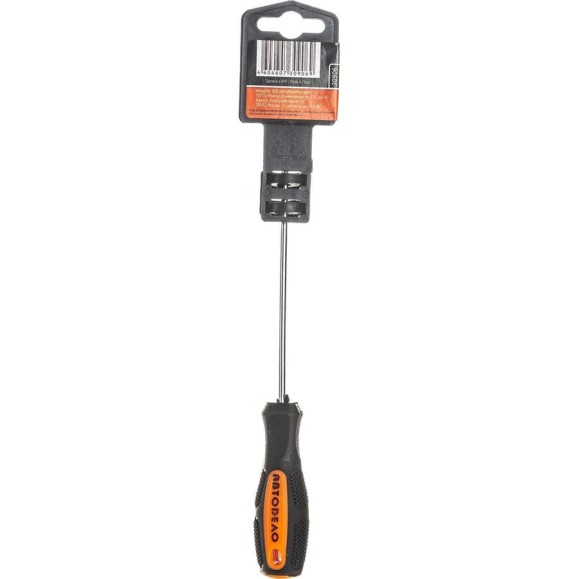 Отвертка АвтоDело TORX T6x125 мм на держателе 30906 11688 Отвертка АвтоDело TORX T6x125 мм на держателе 30906 11688