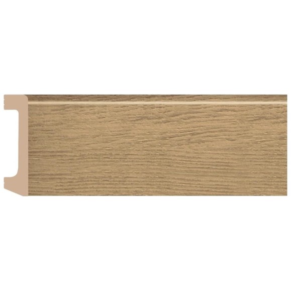 Плинтус напольный Decomaster 80x17x2400 мм D235-83 ДМ Плинтус напольный Decomaster 80x17x2400 мм D235-83 ДМ