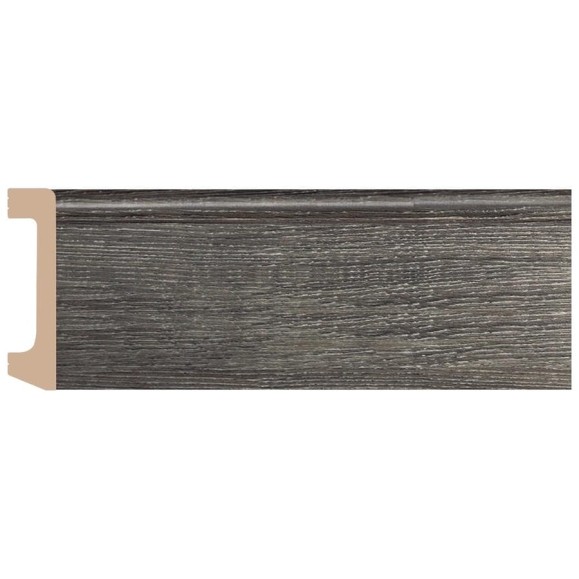 Плинтус напольный Decomaster 80x17x2400 мм D235-87 ДМ