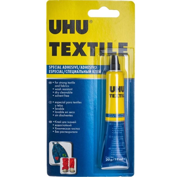 Клей для ткани UHU TEXTIL 19г 40300