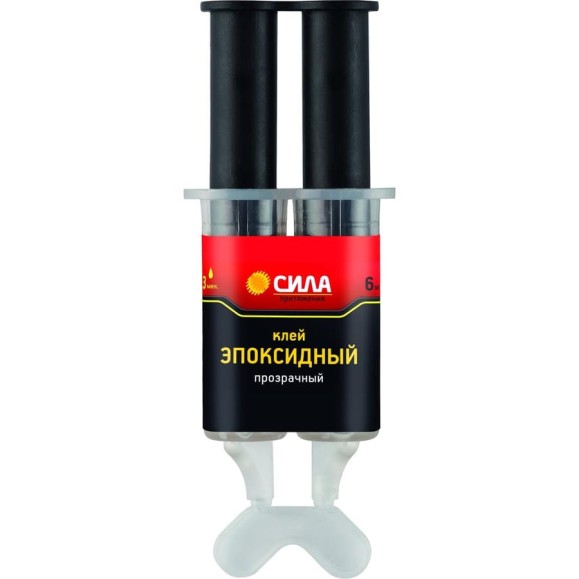 Эпоксидный клей СИЛА SEBL1-6 6 мл в шприце Б0002922 Эпоксидный клей СИЛА SEBL1-6 6 мл в шприце Б0002922