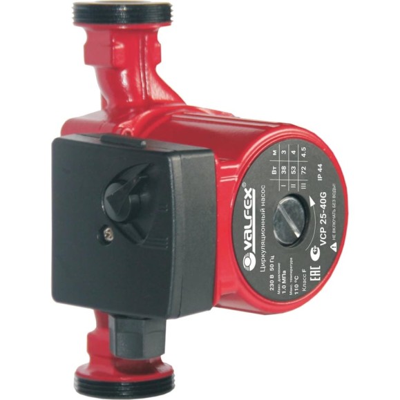Циркуляционный насос Valfex VCP 25-40G 130 мм, с гайками RS25/4G-130 Циркуляционный насос Valfex VCP 25-40G 130 мм, с гайками RS25/4G-130
