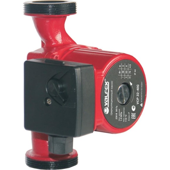 Циркуляционный насос Valfex VCP 32-40G 180 мм, с гайками RS32/4G-180 Циркуляционный насос Valfex VCP 32-40G 180 мм, с гайками RS32/4G-180