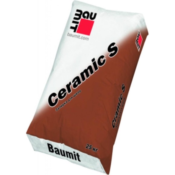 Затирка для швов Baumit Ceramic S экстрабелый, 25 кг 4612741800885 Затирка для швов Baumit Ceramic S экстрабелый, 25 кг 4612741800885