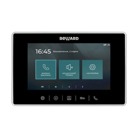 Видеомонитор Beward SIP-протокол 7'' дисплей SM700W-PS 00000007947 Видеомонитор Beward SIP-протокол 7'' дисплей SM700W-PS 00000007947