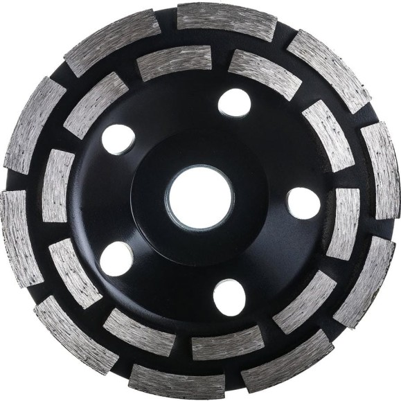 Чашка алмазная 2-х рядный сегмент 125x22.23 мм Gigant G100-014 Чашка алмазная 2-х рядный сегмент 125x22.23 мм Gigant G100-014
