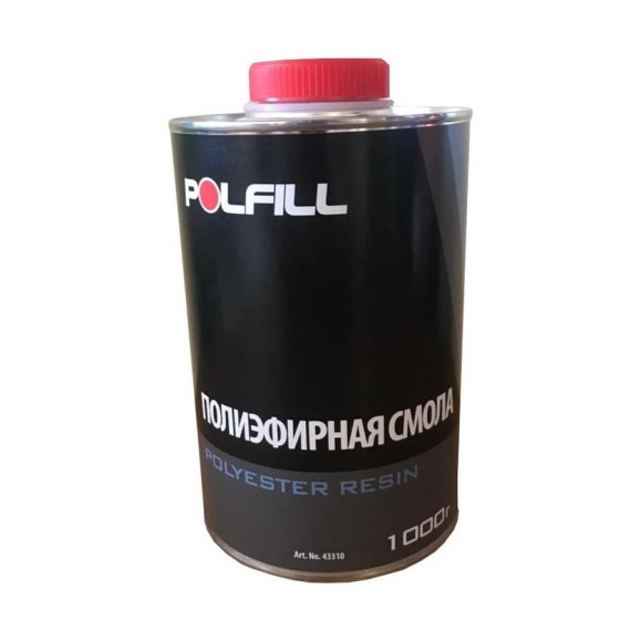 Полиэфирная смола POLFILL 1 кг 13-000035 Полиэфирная смола POLFILL 1 кг 13-000035