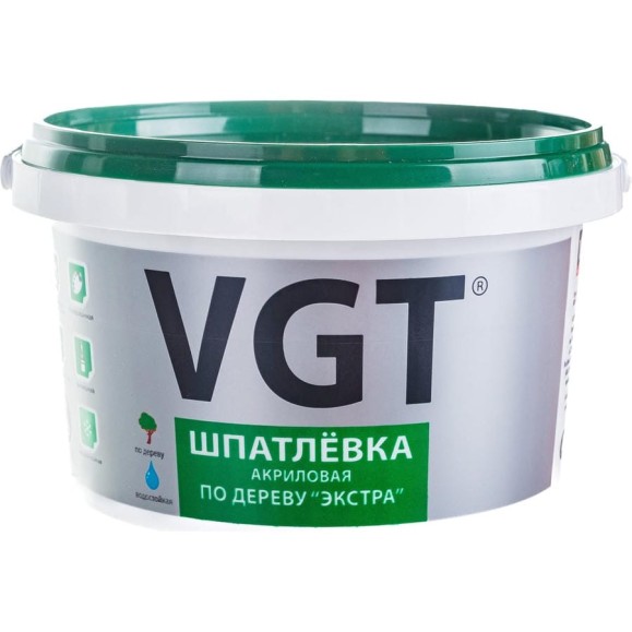 Шпаклевка по дереву Экстра Венге 1 кг VGT 11602862