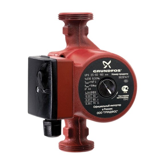 Циркуляционный насос Grundfos UPS 32/100 F 1x230В НС-0083329 Циркуляционный насос Grundfos UPS 32/100 F 1x230В НС-0083329