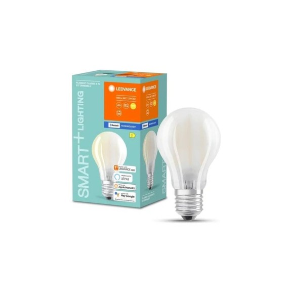 Умная Bluetooth лампа LEDVANCE SMARTBT A75D 7,5W/827 230V GLFR E27 4X1LEDV 4058075609631