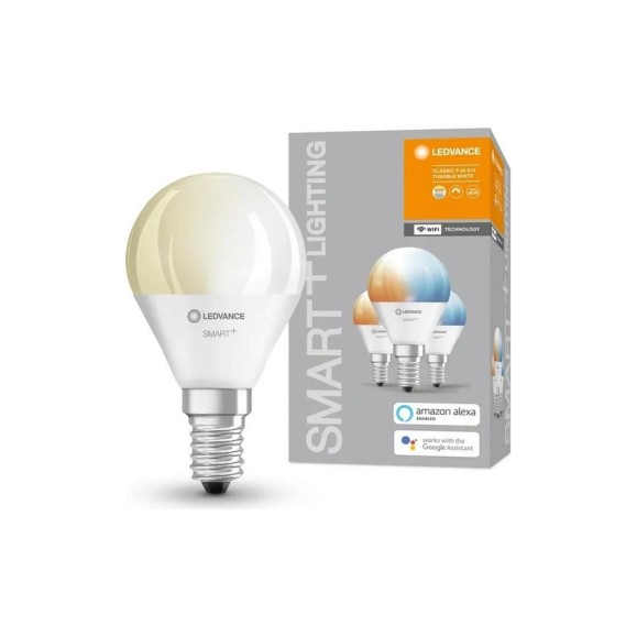 Умная WiFi лампа LEDVANCE Х3 SMART+ WiFi Mini Bulb Tunable White 40 5 W/2700…6500K E14 (x3) 4058075485976 Умная WiFi лампа LEDVANCE Х3 SMART+ WiFi Mini Bulb Tunable White 40 5 W/2700…6500K E14 (x3) 4058075485976