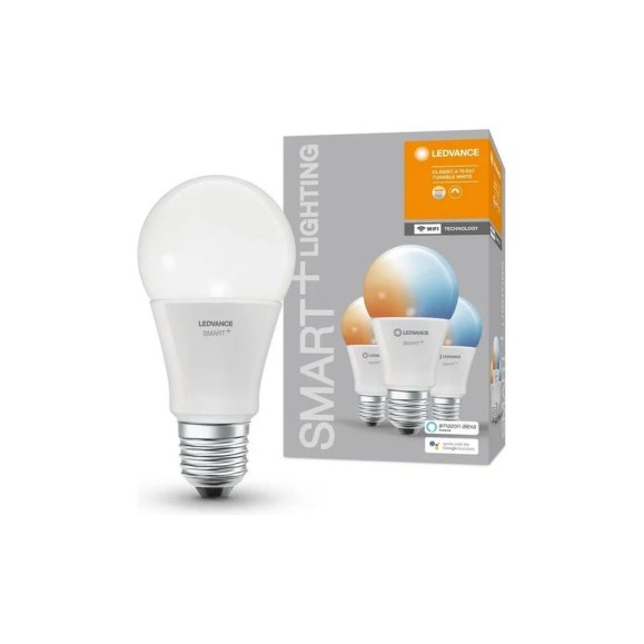 Умная WiFi лампа LEDVANCE Х3 SMART+ WiFi Classic Tunable White 75 9.5 W/2700…6500K E27 (x3) 4058075485792 Умная WiFi лампа LEDVANCE Х3 SMART+ WiFi Classic Tunable White 75 9.5 W/2700…6500K E27 (x3) 4058075485792