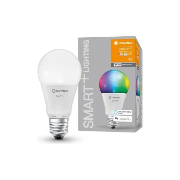 Умная WiFi лампа LEDVANCE SMART+ WiFi Classic Multicolour 100 14 W/2700…6500K E27 4058075485518 Умная WiFi лампа LEDVANCE SMART+ WiFi Classic Multicolour 100 14 W/2700…6500K E27 4058075485518
