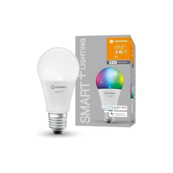 Умная WiFi лампа LEDVANCE SMART+ WiFi Classic Multicolour 60 9 W/2700…6500K E27 4058075485396 Умная WiFi лампа LEDVANCE SMART+ WiFi Classic Multicolour 60 9 W/2700…6500K E27 4058075485396