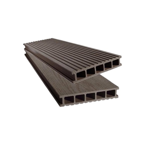 Террасная доска Euro-Deck, ДПК, венге, 27x139x3000 мм, 200 шт. 2000002968108
