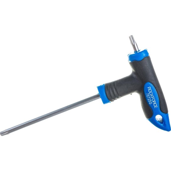 Ключ Rockforce TORX Т-образный с прорезиненной рукояткой T25x100мм RF-76725G(25702) Ключ Rockforce TORX Т-образный с прорезиненной рукояткой T25x100мм RF-76725G(25702)