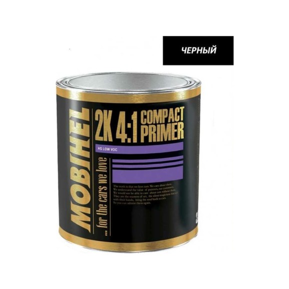 Компактпраймер MOBIHEL 2K HS 4:1 LOW VOC черный, 3.5 л 41958133 Компактпраймер MOBIHEL 2K HS 4:1 LOW VOC черный, 3.5 л 41958133