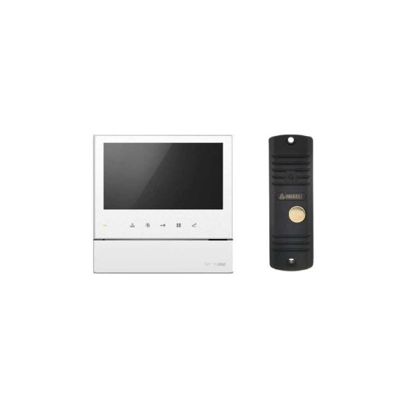 Комплект видеодомофона и вызывной панели COMMAX CDV-70H2(White)/AVC305B