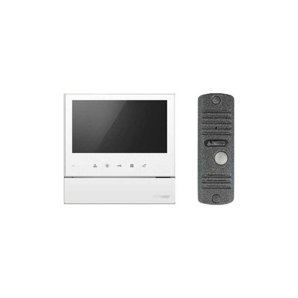 Комплект видеодомофона и вызывной панели COMMAX CDV-70H2(White)/AVC305S