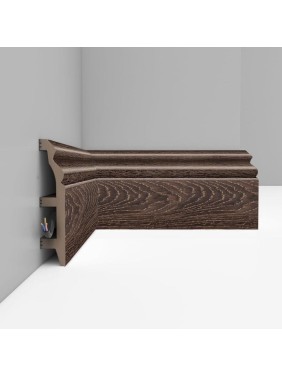 Плинтус напольный Decomaster 100x22x2400 мм D232-81 ДМ Плинтус напольный Decomaster 100x22x2400 мм D232-81 ДМ