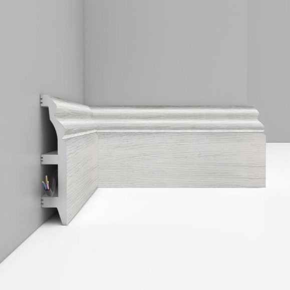 Плинтус напольный Decomaster 100x22x2400 мм D232-84 ДМ Плинтус напольный Decomaster 100x22x2400 мм D232-84 ДМ