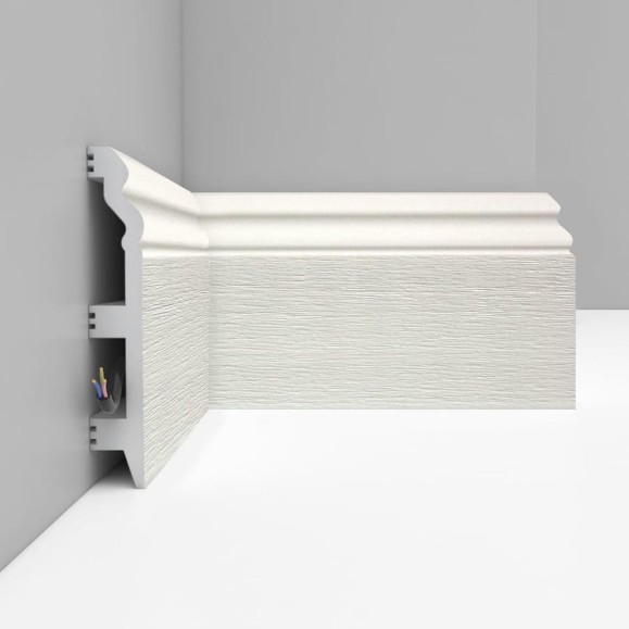 Плинтус напольный Decomaster 120x23x2400 мм D233-16 ДМ Плинтус напольный Decomaster 120x23x2400 мм D233-16 ДМ