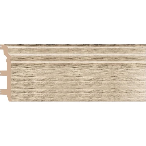 Плинтус напольный Decomaster 120x23x2400 мм D233-72 ДМ Плинтус напольный Decomaster 120x23x2400 мм D233-72 ДМ