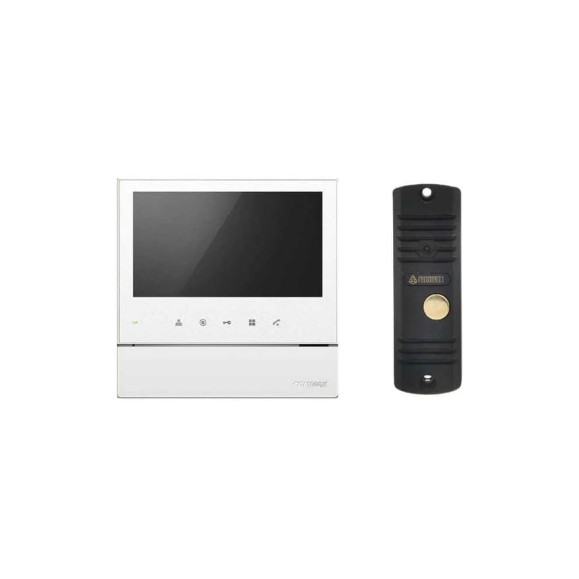 Комплект видеодомофона и вызывной панели COMMAX CDV-70HM2(White)/AVC305B