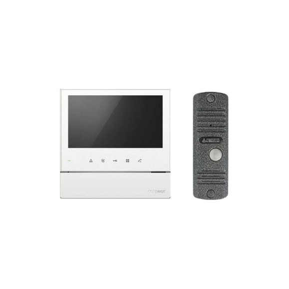 Комплект видеодомофона и вызывной панели COMMAX CDV-70HM2(White)/AVC305S