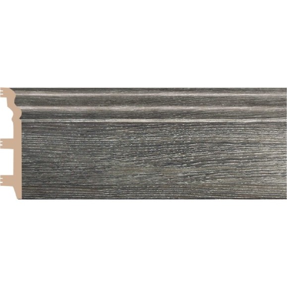 Плинтус напольный Decomaster 120x23x2400 мм D233-87 ДМ Плинтус напольный Decomaster 120x23x2400 мм D233-87 ДМ