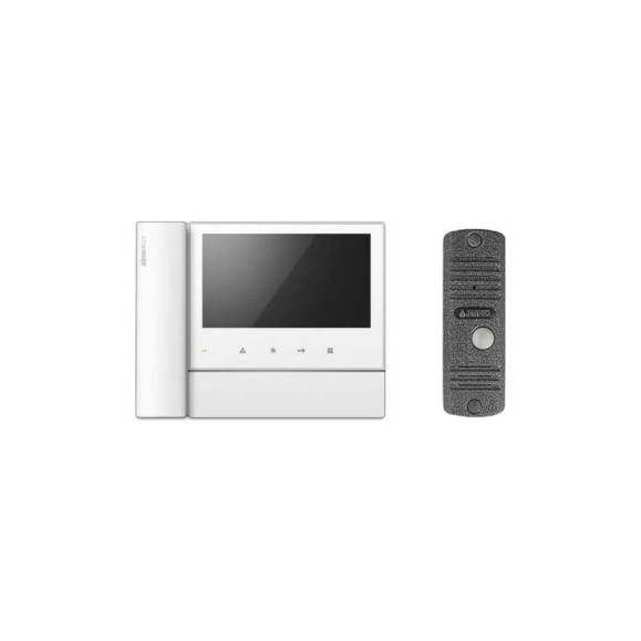 Комплект видеодомофона и вызывной панели COMMAX CDV-70N2(White)/AVC305S