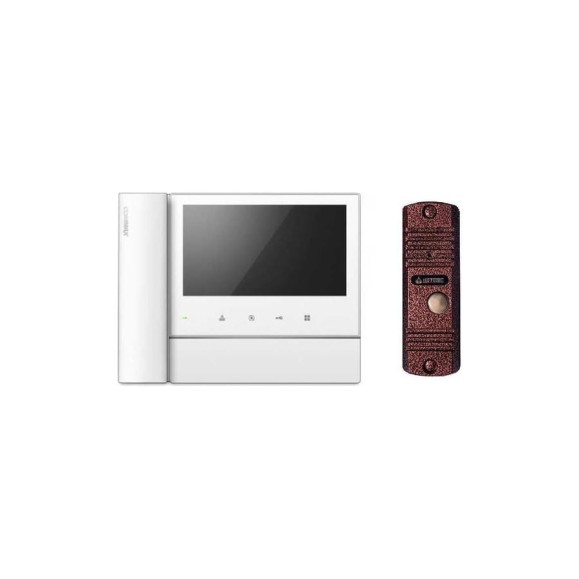 Комплект видеодомофона и вызывной панели COMMAX CDV-70NM(White)/AVC305