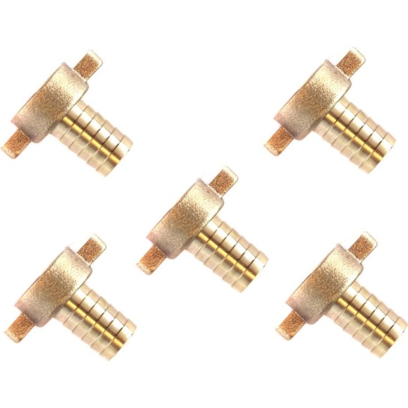 Штуцер рельефный 3/4" ВР х 12 мм, 5 шт HG 1646976 Штуцер рельефный 3/4" ВР х 12 мм, 5 шт HG 1646976