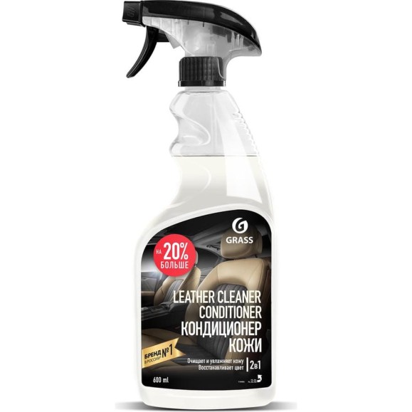 Очиститель-кондиционер кожи Grass Leather Cleaner Conditioner 600 мл 110402 Очиститель-кондиционер кожи Grass Leather Cleaner Conditioner 600 мл 110402