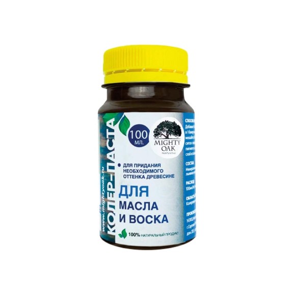 Колер-паста для масла и воска Mighty Oak К-71 (черешня; 100 мл) MO130 Колер-паста для масла и воска Mighty Oak К-71 (черешня; 100 мл) MO130