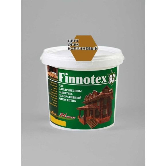 Декоративный акриловый лак Finlux Святозар-92 FINNOTEX полуглянцевый, орех коричневый, 0.8 л 4603783200320 Декоративный акриловый лак Finlux Святозар-92 FINNOTEX полуглянцевый, орех коричневый, 0.8 л 4603783200320