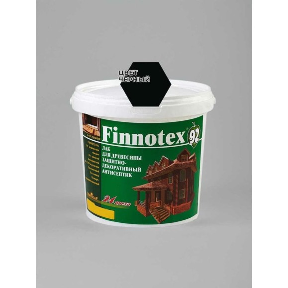 Декоративный акриловый лак Finlux Святозар-92 FINNOTEX полуглянцевый, черный, 0.8 л 4603783200290 Декоративный акриловый лак Finlux Святозар-92 FINNOTEX полуглянцевый, черный, 0.8 л 4603783200290