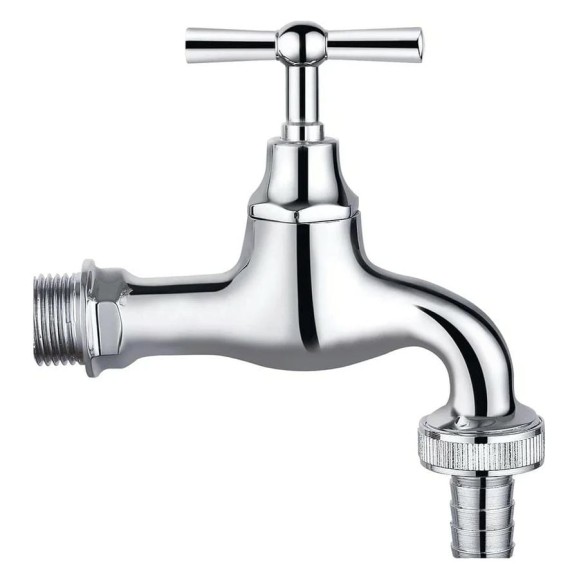 Вентиль для подключения шланга DOUBLE-LIN хром, полированный 1/2" LL2051 B (1/2") Вентиль для подключения шланга DOUBLE-LIN хром, полированный 1/2" LL2051 B (1/2")