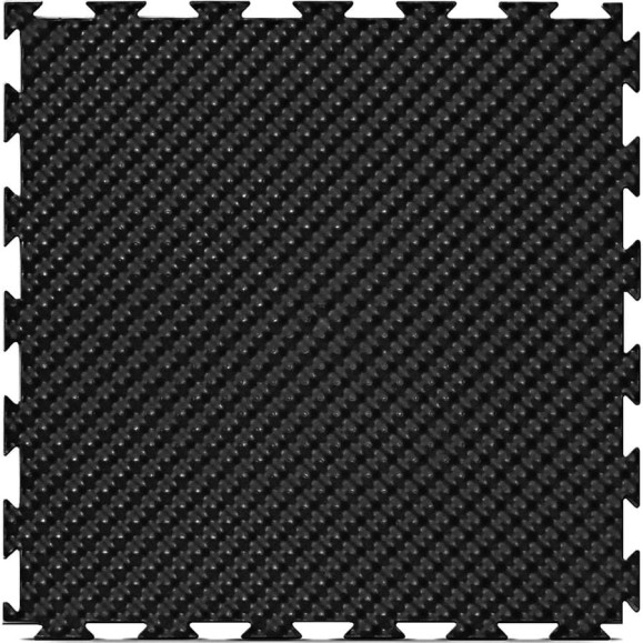 Напольное модульное покрытие ПластФактор FACTOR SPORT (10х375х375 мм; Ral 9005; 12 шт) 4630027111609