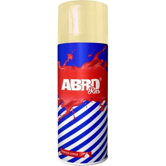 Краска-спрей ABRO Rus № 43 кремово-белая 473 мл SPO-043-R