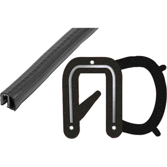 Защитный профиль для кромок KIPP 2 м K1368.211x2