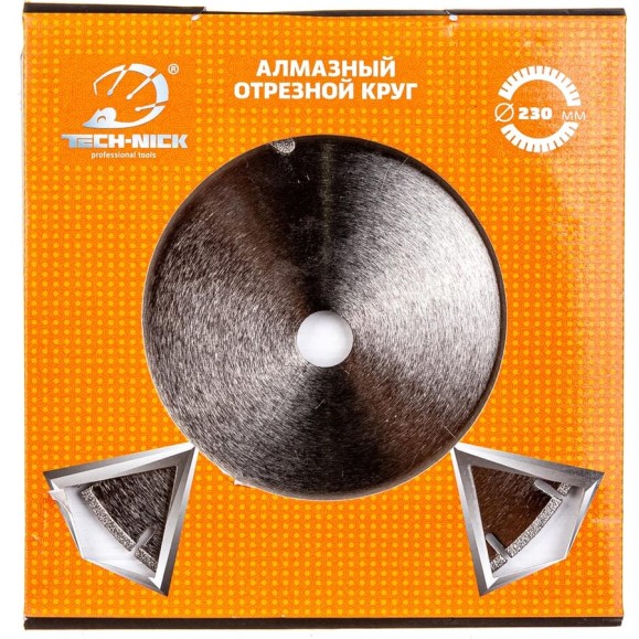 Диск алмазный гальванический отрезной dry (230х22.2 мм) TECH-NICK 136.001.6685 Диск алмазный гальванический отрезной dry (230х22.2 мм) TECH-NICK 136.001.6685