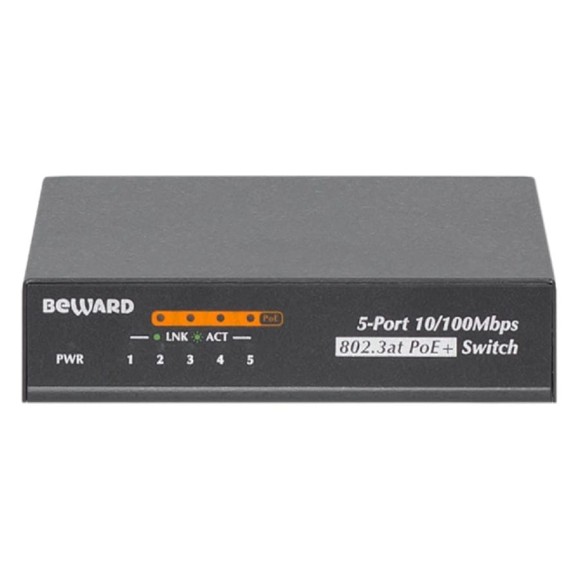 Неуправляемый коммутатор Beward 5 портов ST-5HP4 00000000174 Неуправляемый коммутатор Beward 5 портов ST-5HP4 00000000174