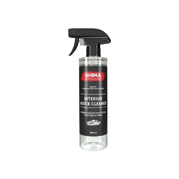 Очиститель SHIMA DETAILER INTERIOR QUICK CLEANER универсальный 500мл 4603740921794 Очиститель SHIMA DETAILER INTERIOR QUICK CLEANER универсальный 500мл 4603740921794
