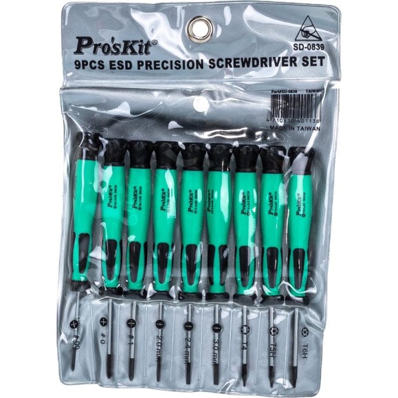Набор отверток Pro'sKit SD-0839 00325128 Набор отверток Pro'sKit SD-0839 00325128