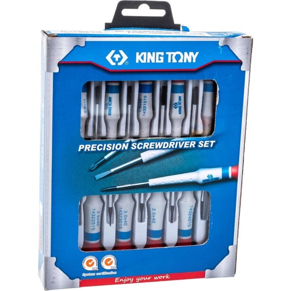 Набор прецизионных отверток KING TONY 9 предметов 32209MR Набор прецизионных отверток KING TONY 9 предметов 32209MR