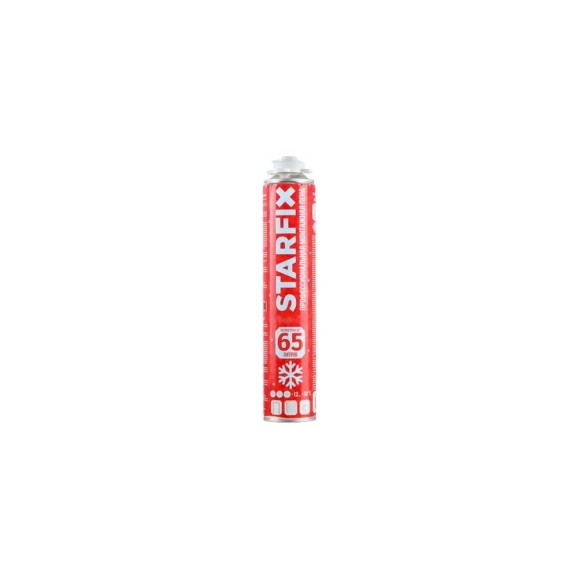 Монтажная пена STARFIX Gunfoam Winter 65 850 мл SM-07837-1 Монтажная пена STARFIX Gunfoam Winter 65 850 мл SM-07837-1